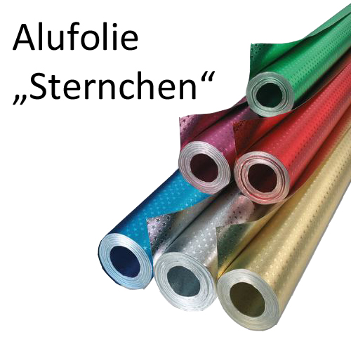 Alufolie Sternchen